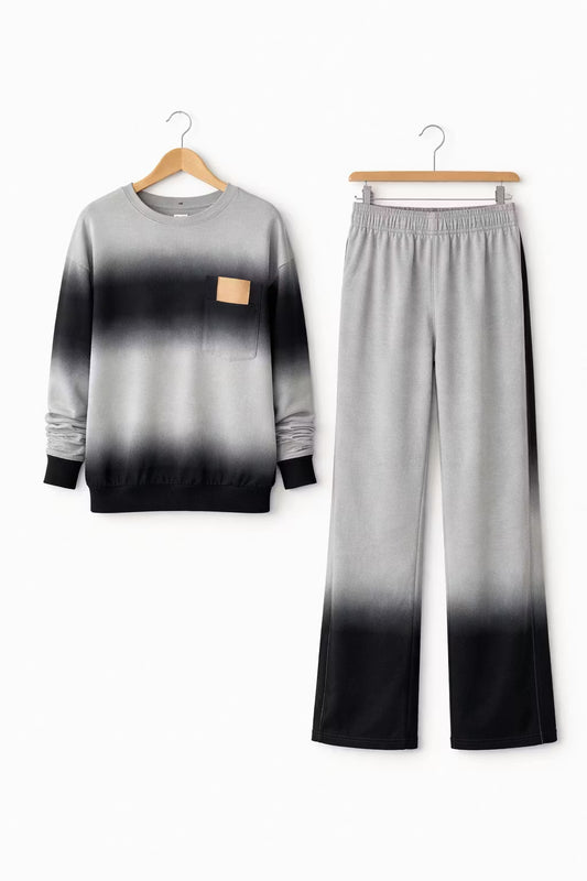 Dzianinowy Zestaw Gradientowy