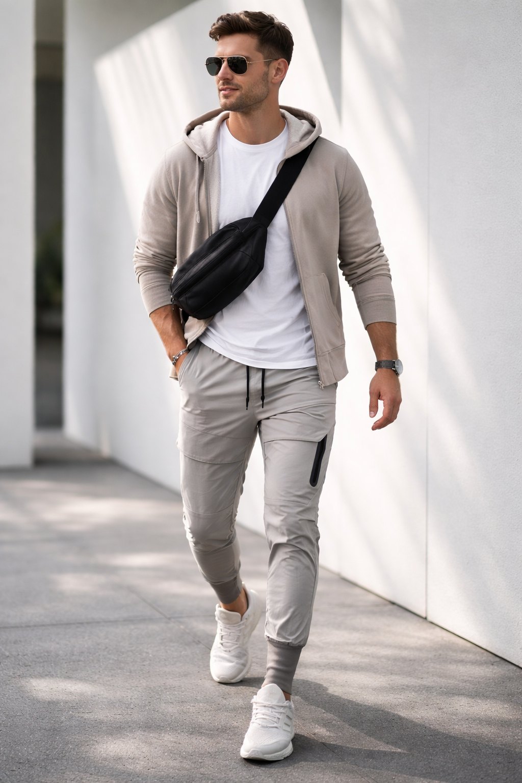 Męskie spodnie dresowe Stay Cool Sporty Cargo