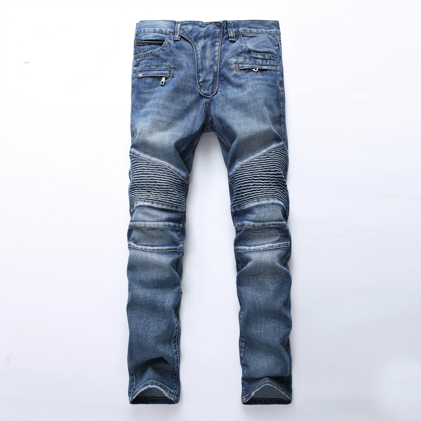 Męskie Jeansy Biker Slim Fit