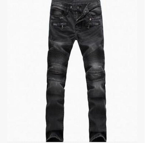 Męskie Jeansy Biker Slim Fit