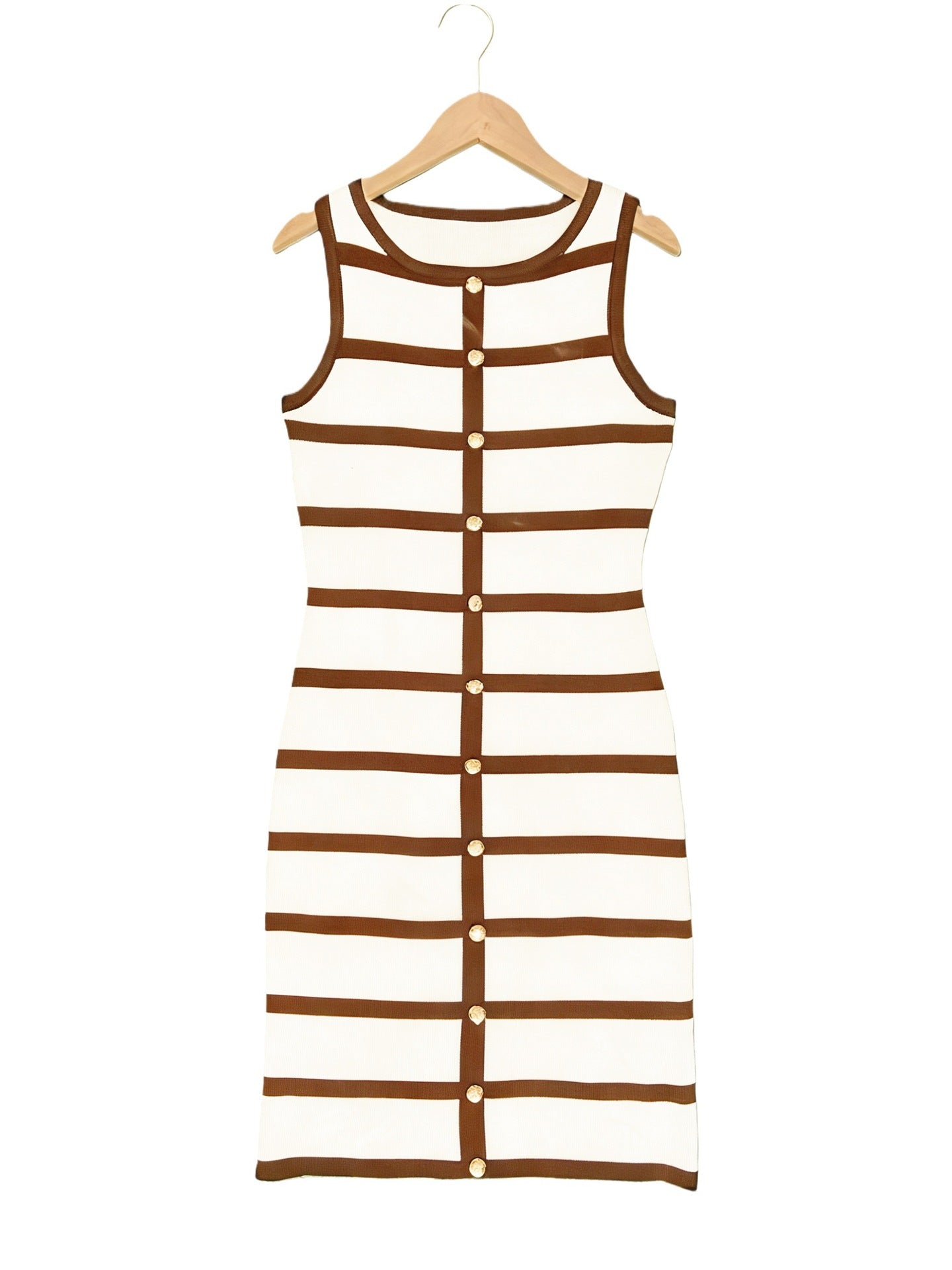 Dzianinowa Sukienka Riviera Stripe
