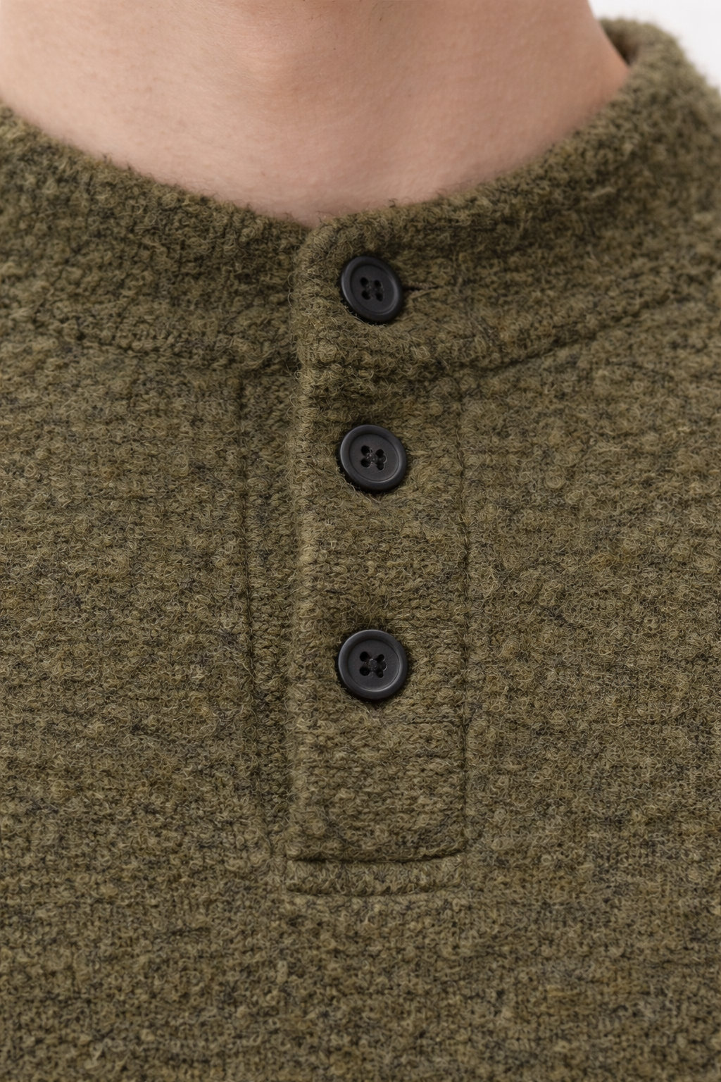 Dzianinowy Top Henley