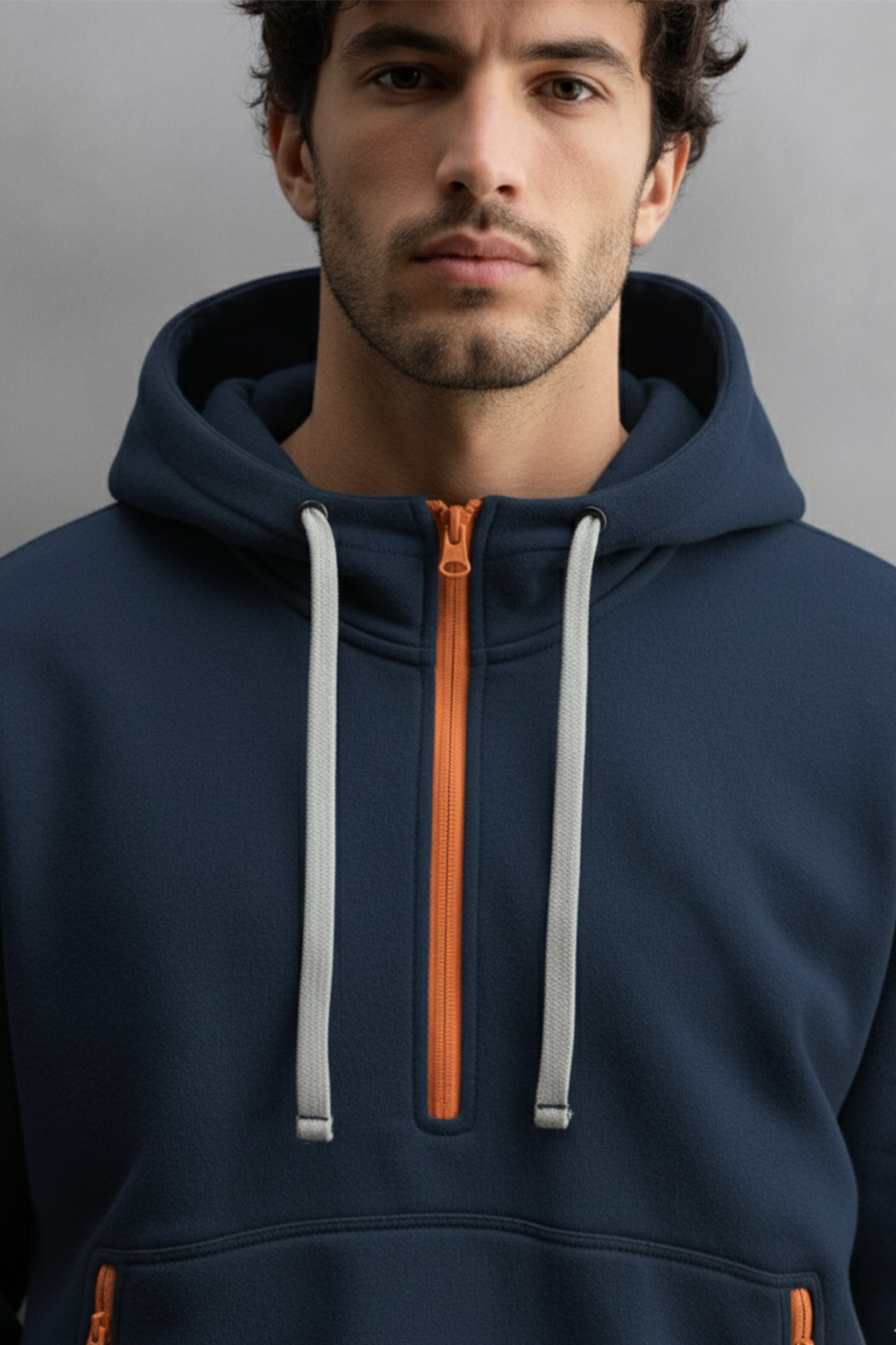 Bluza z kapturem | Marek – Granatowa