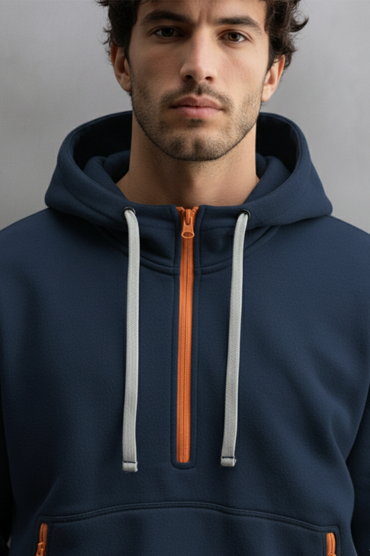 Bluza z kapturem | Marek – Granatowa