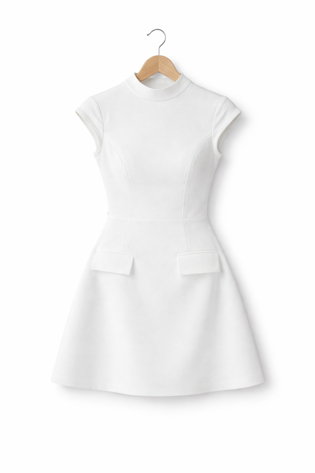 Elegancka sukienka mini o kroju w kształcie litery A