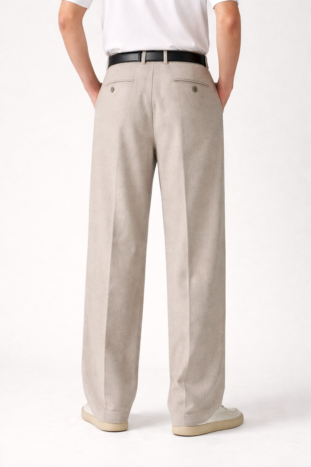 Core Pleat – spodnie męskie