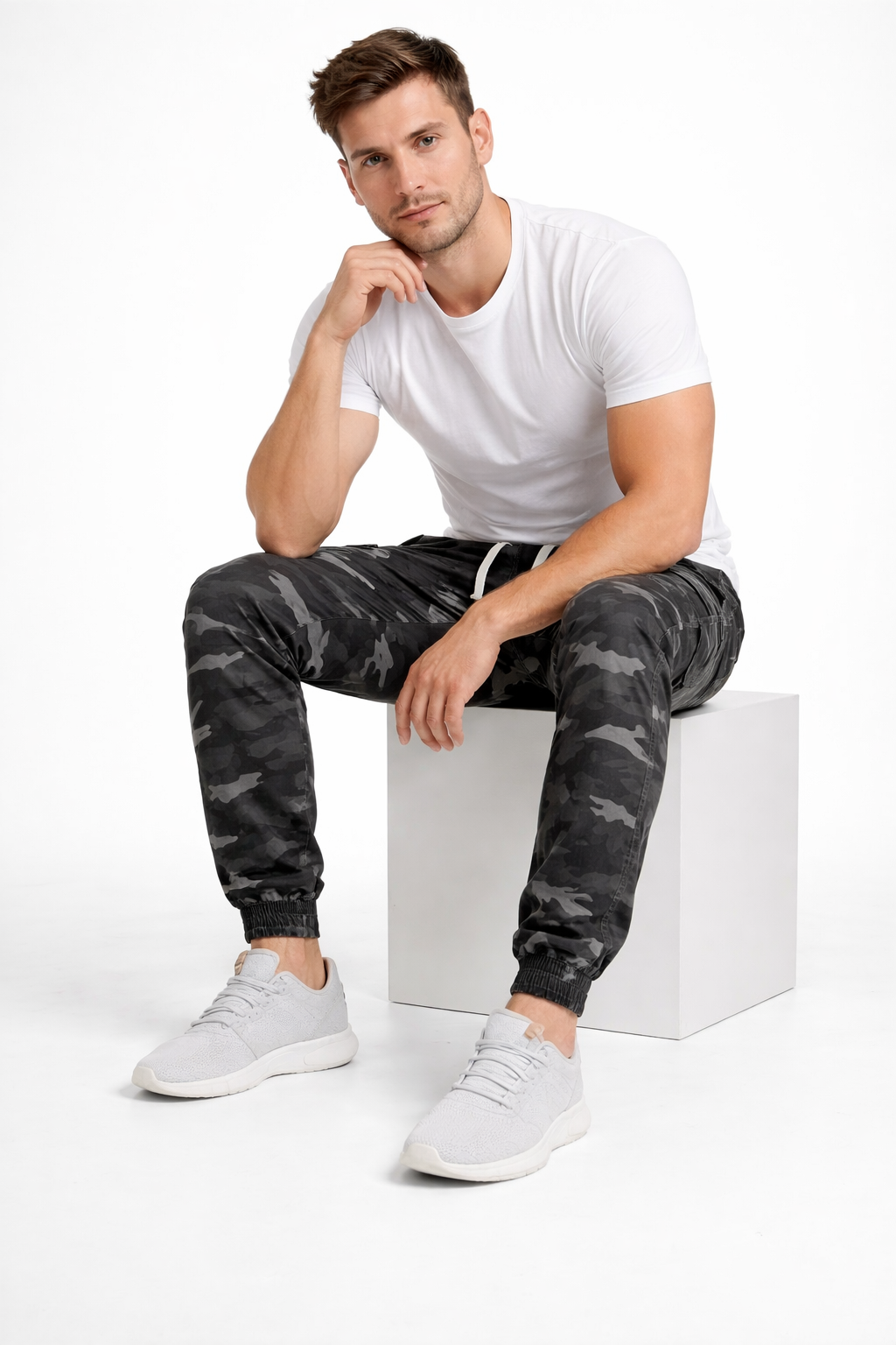 Spodnie Jogger Cargo Camo Urban