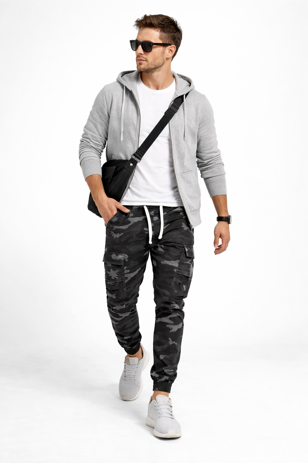 Spodnie Jogger Cargo Camo Urban