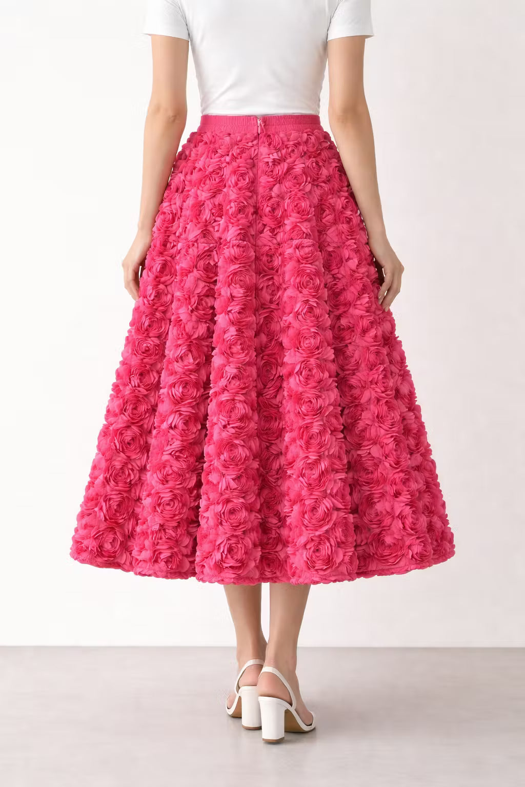 Spódnica Midi Rosette Volume