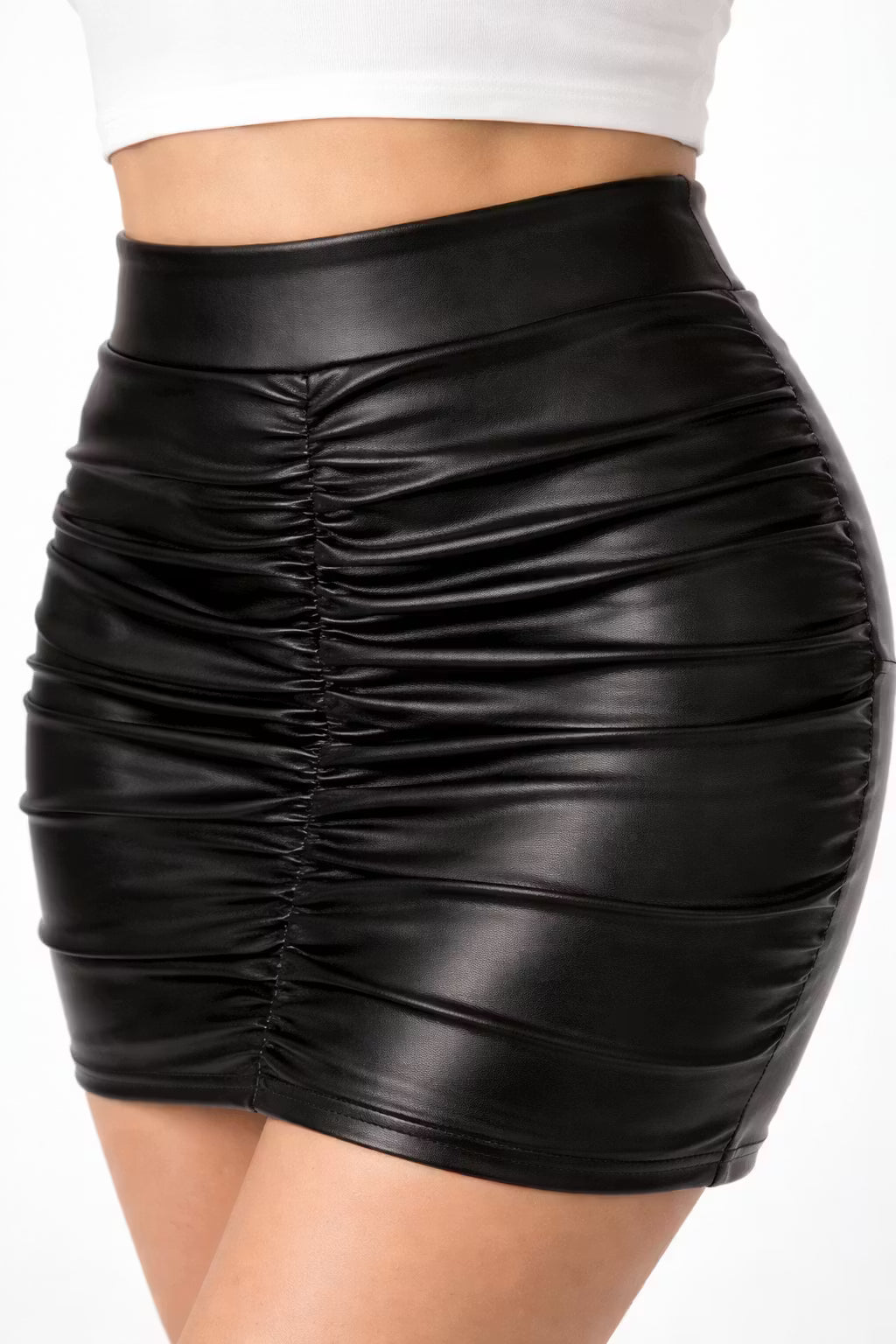 Spódnica Mini Contourline Ruched