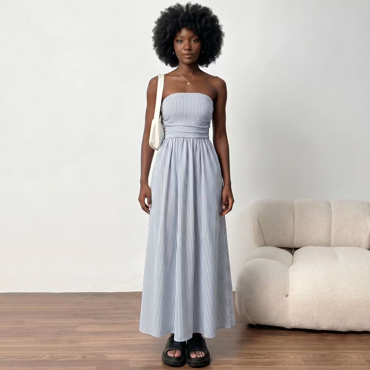 Sukienka Maxi Santorini Stripe