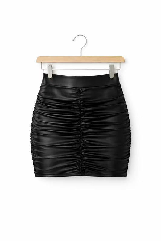 Spódnica Mini Contourline Ruched