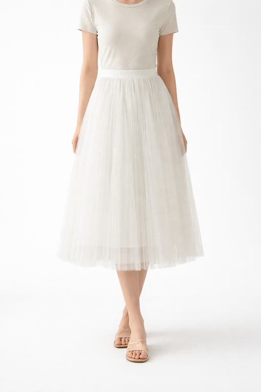 Spódnica Midi Tulle Sheerlayer