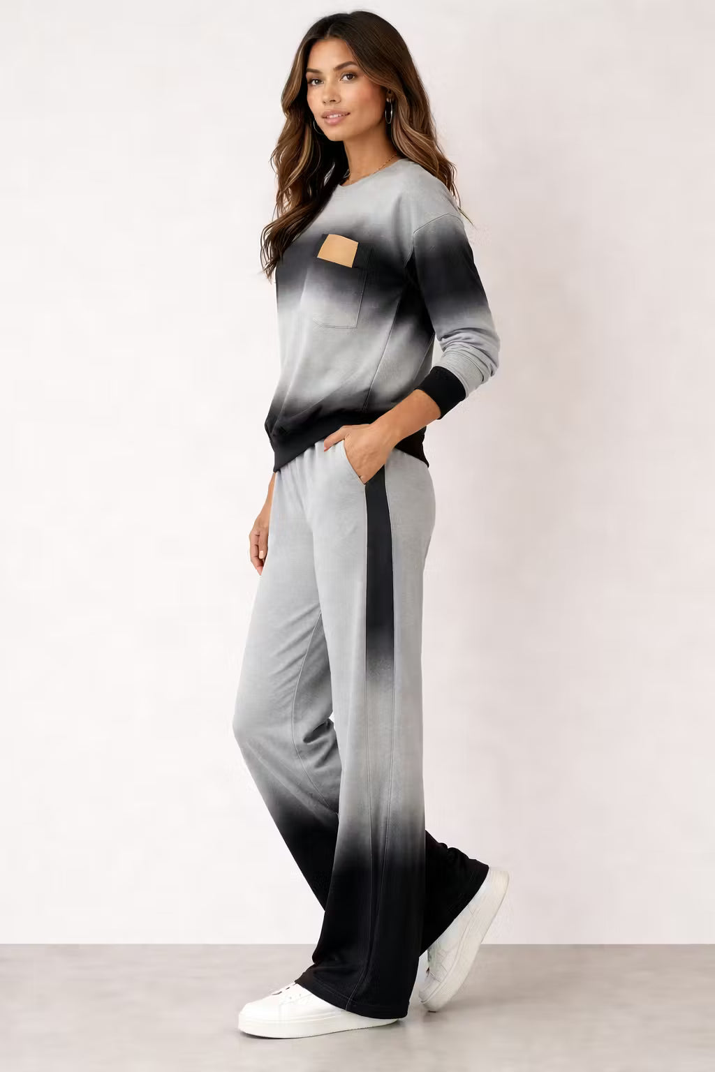 Dzianinowy Zestaw Gradientowy