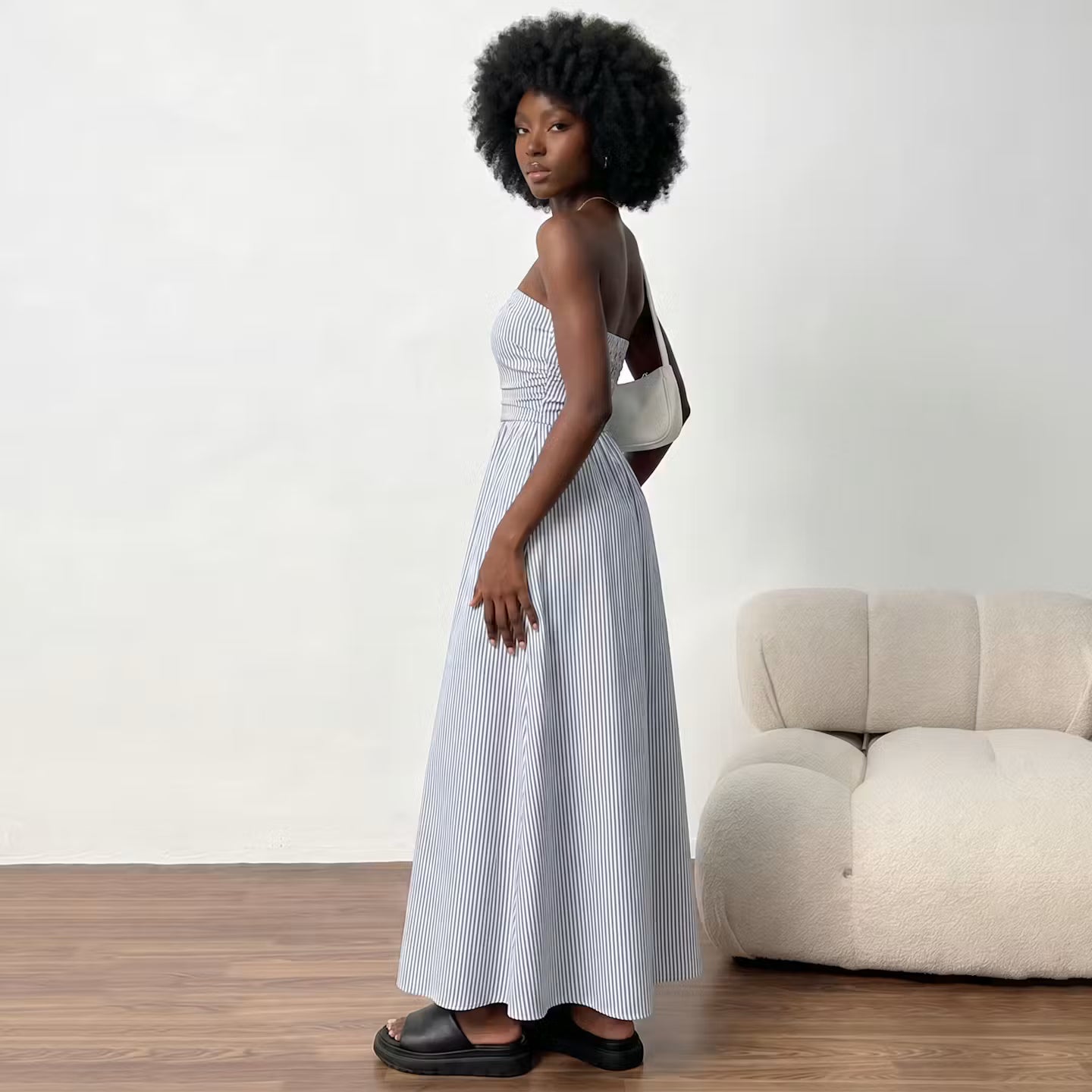 Sukienka Maxi Santorini Stripe
