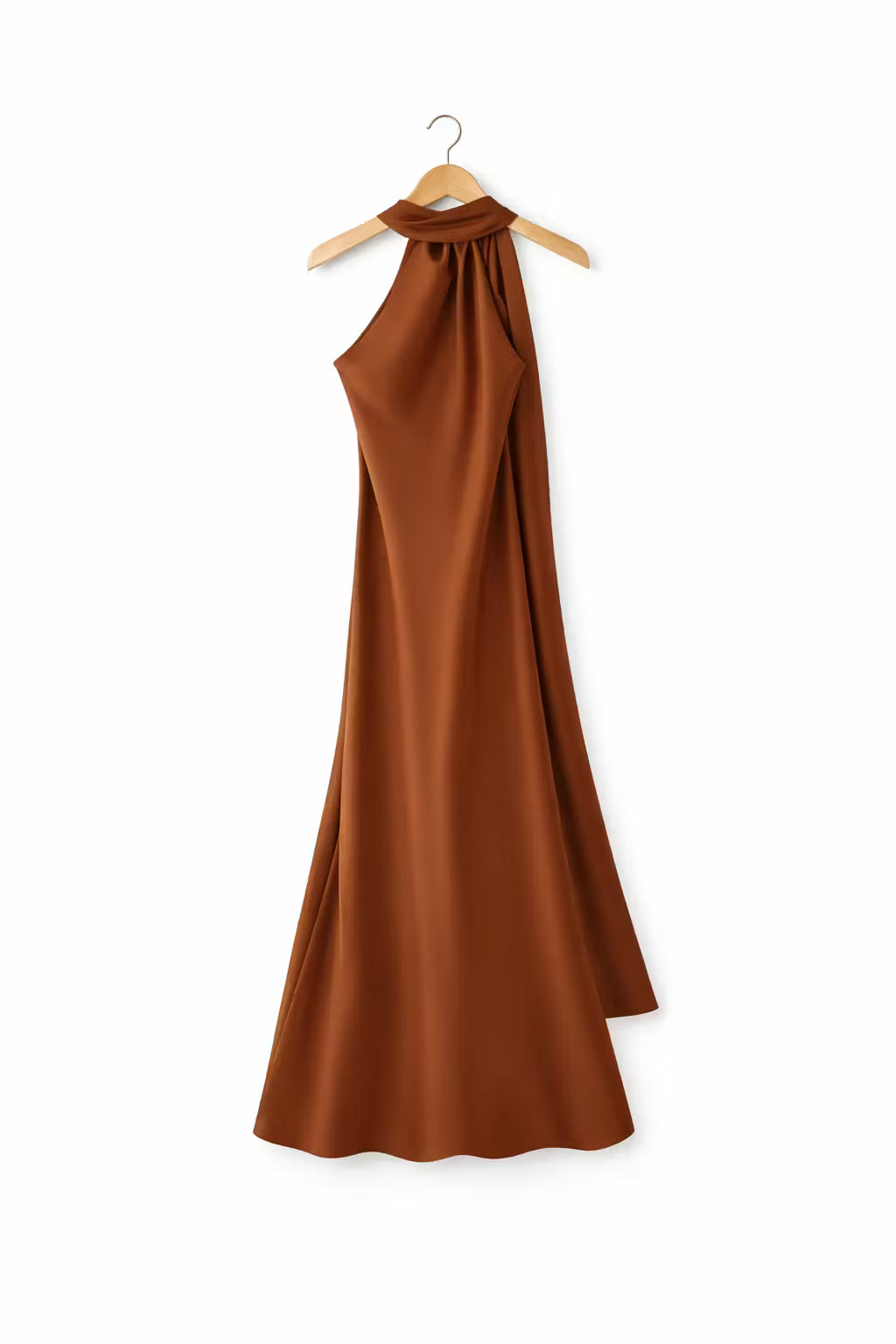 Sukienka Maxi One-Shoulder z Peleryną