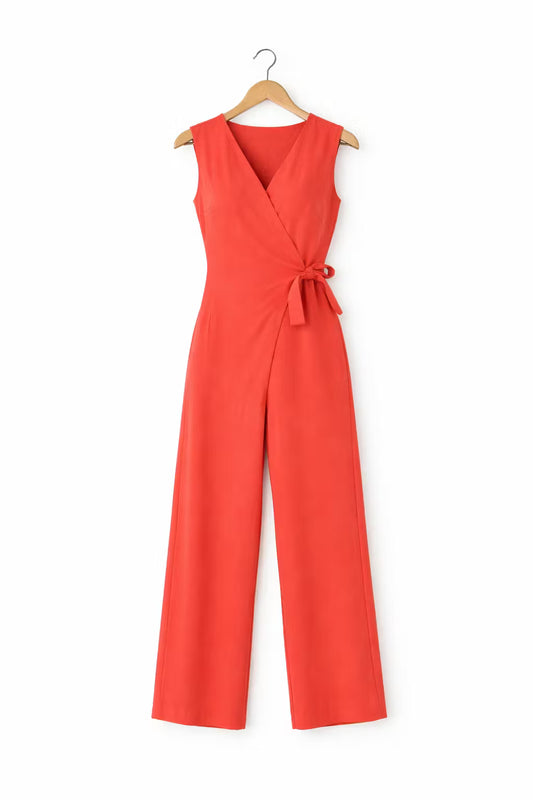 Kombinezon Kopertowy z Mieszanki Wiskozy