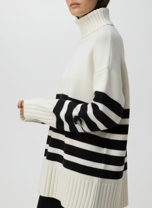 Damski Sweter w Paski
