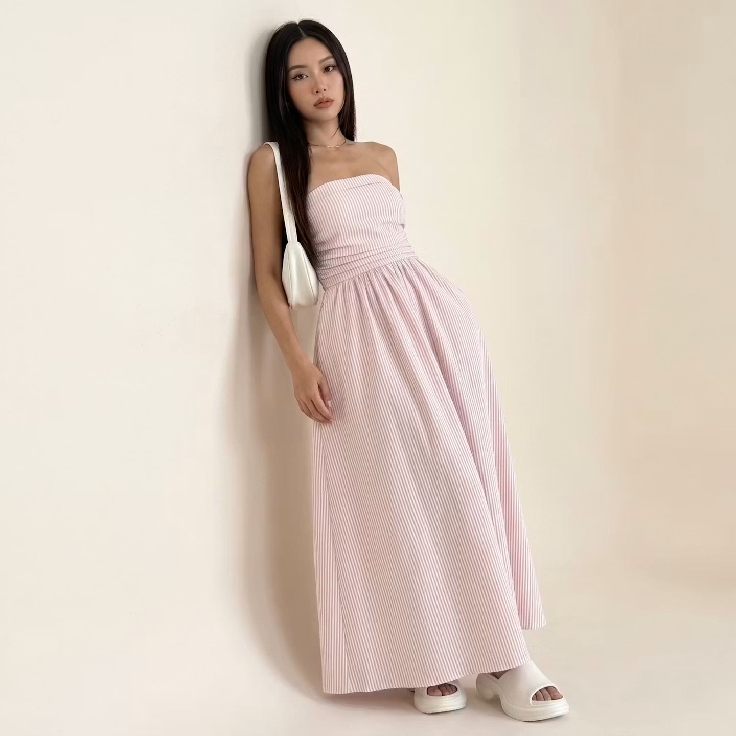Sukienka Maxi Santorini Stripe