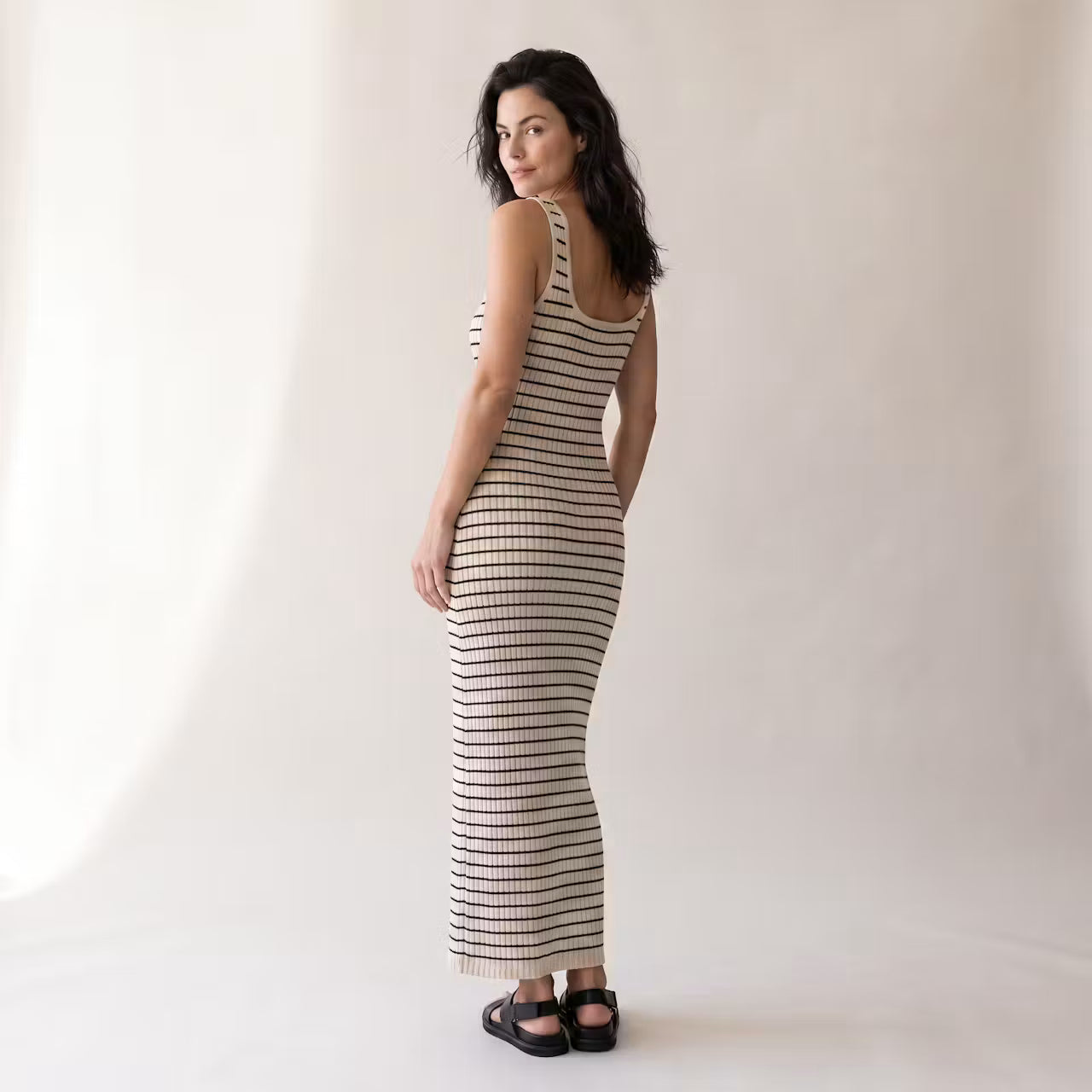 Lena sukienka maxi w paski