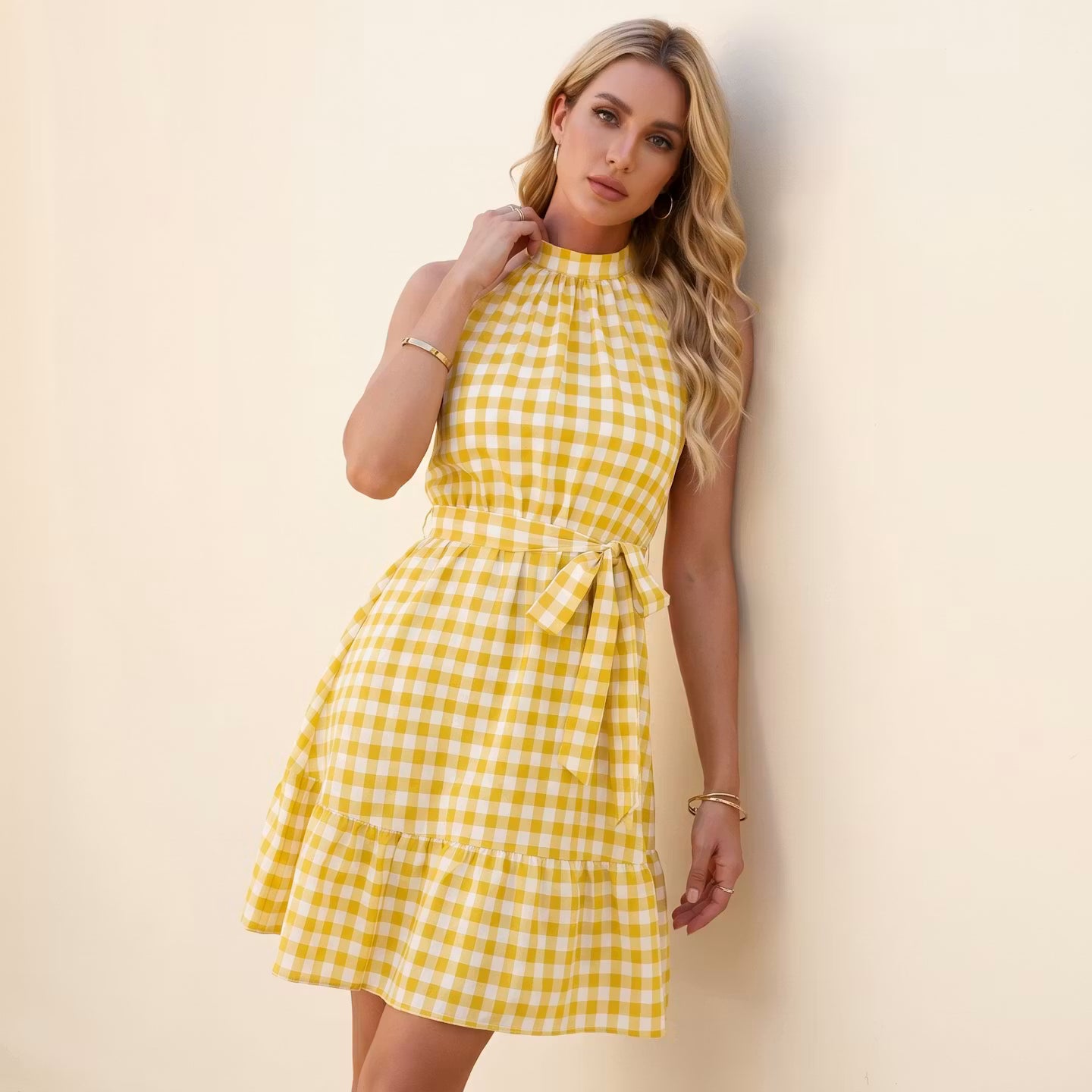 Sukienka Verona Gingham Halter
