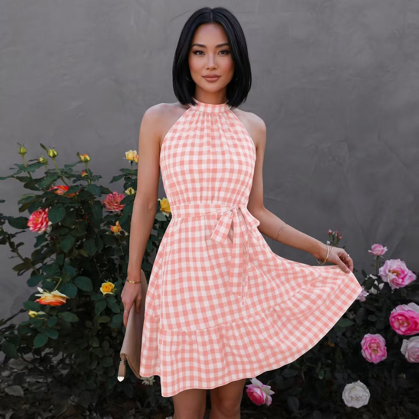 Sukienka Verona Gingham Halter