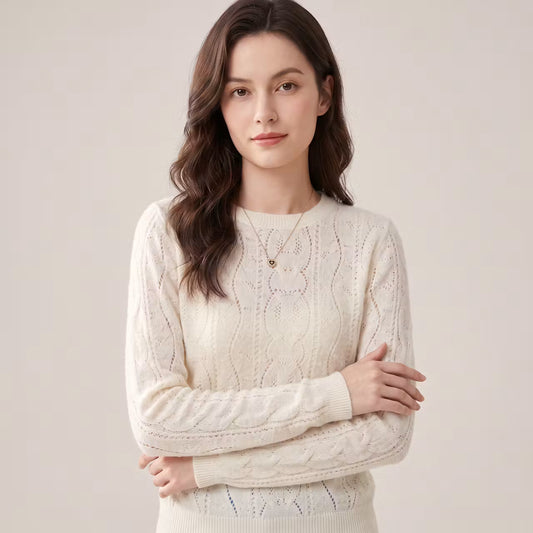 Ażurowy Sweter Eliza