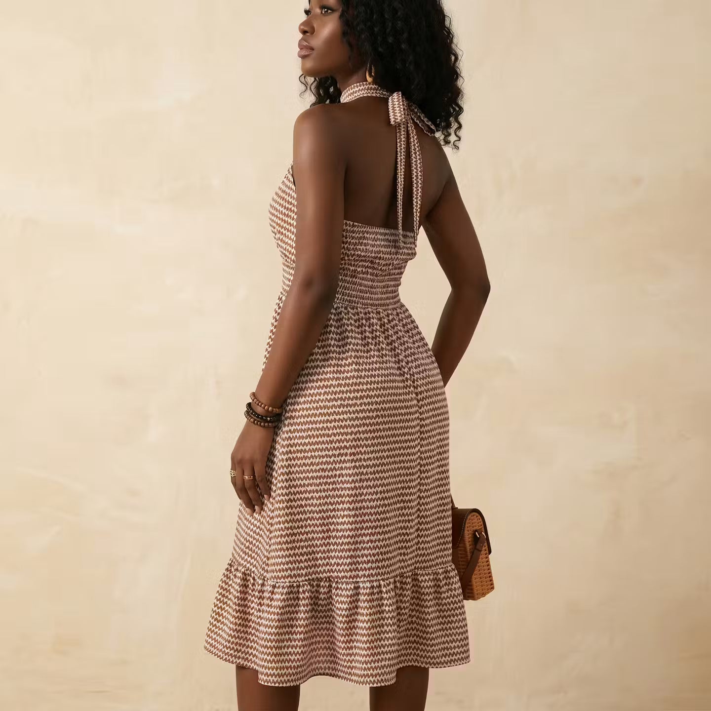 Sukienka Midi Siena Halter