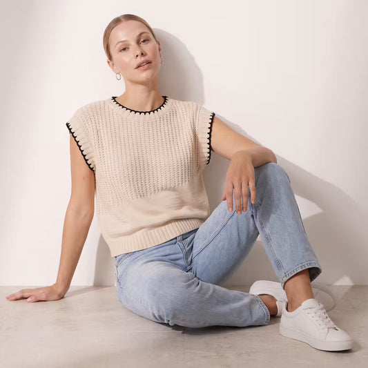 Lena dzianinowy top