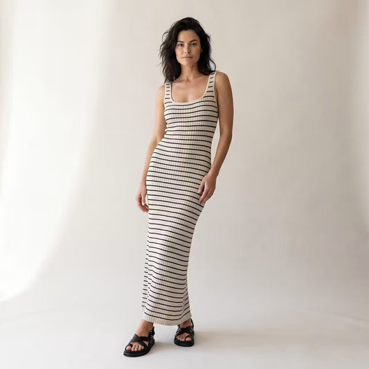 Lena sukienka maxi w paski