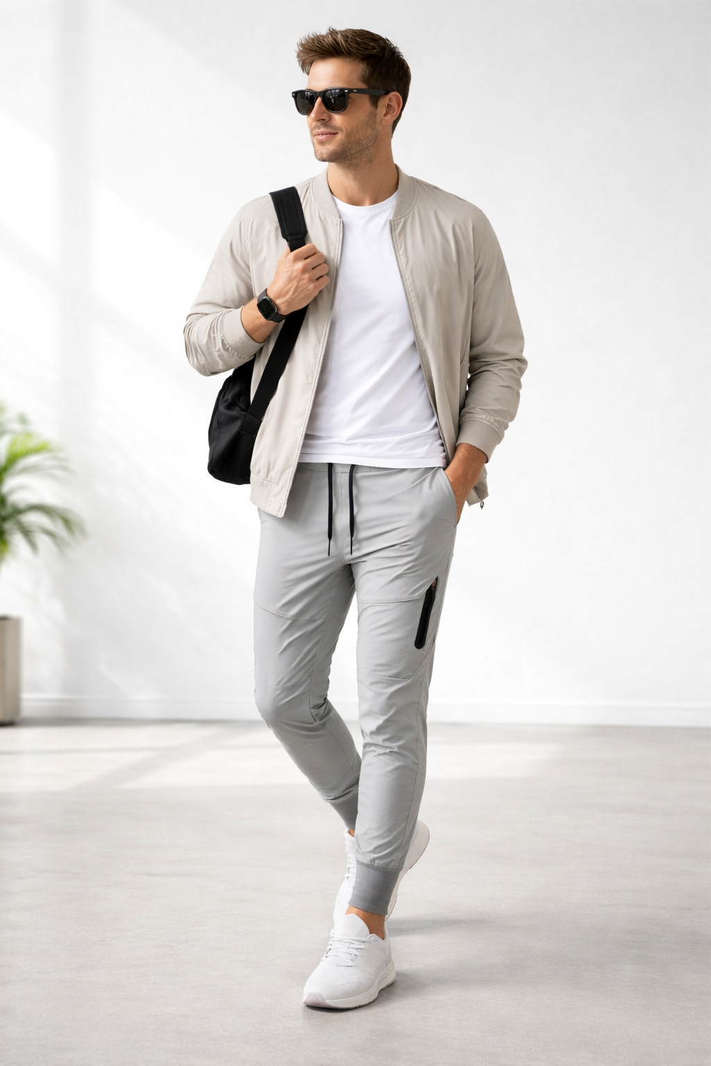 Męskie spodnie dresowe Stay Cool Sporty Cargo